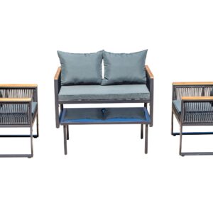 KD ALUNA 4PCS SET (BL)